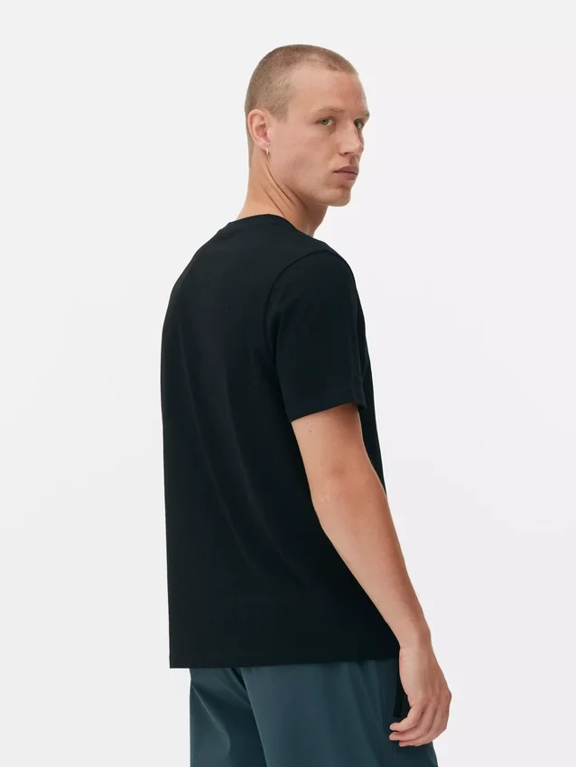 Klassiek T-shirt met ronde hals