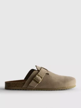 Klompsandalen met gespband