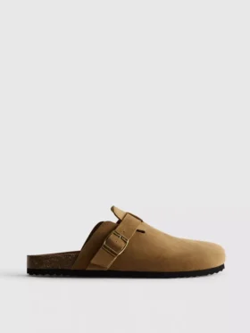 Klompsandalen met gespband