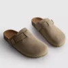 Klompsandalen met gespband