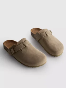 Klompsandalen met gespband