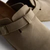 Klompsandalen met gespband