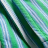 Korte gestreepte bandeau-top met hoog katoengehalte