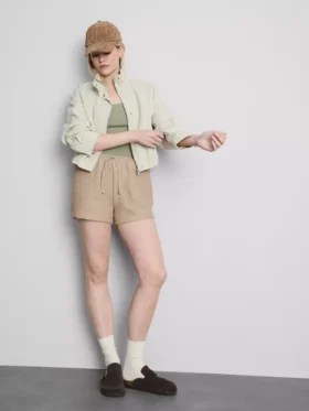 KreukelShorts met trekkoord