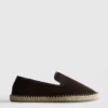 Lage gebreide espadrille