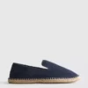 Lage gebreide espadrille