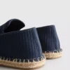 Lage gebreide espadrille