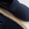 Lage gebreide espadrille