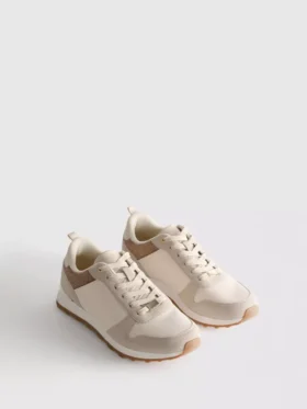 Lage sneakers met Diamanta-detail