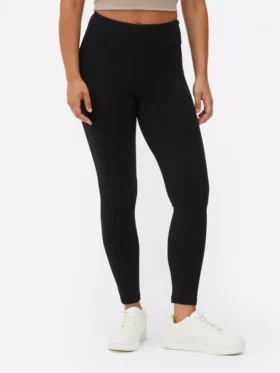 Legging met hoge taille van jersey