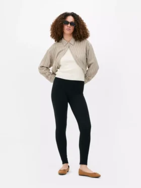 Legging van katoenmix