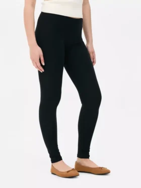 Legging van katoenmix