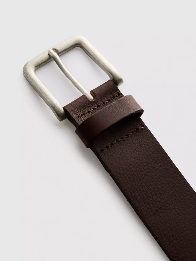 Leren riem