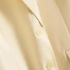 Lila blazer met enkele rij knopen
