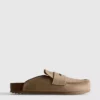 Loafer-klompsandalen