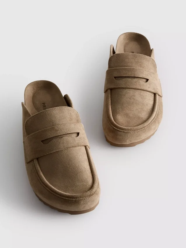 Loafer-klompsandalen