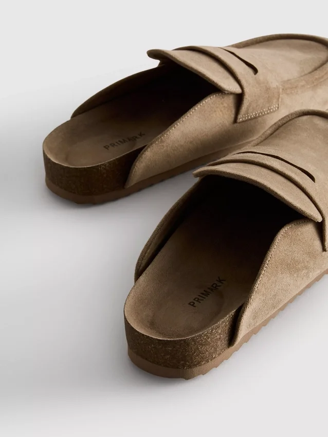 Loafer-klompsandalen