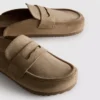 Loafer-klompsandalen