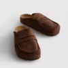 Loafer-klompsandalen