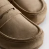 Loafer-klompsandalen