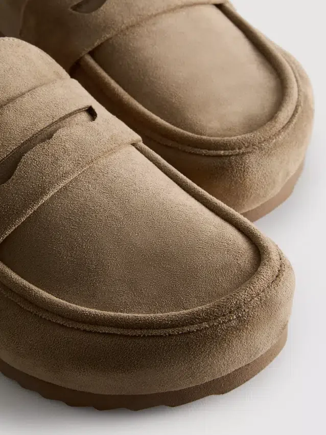 Loafer-klompsandalen