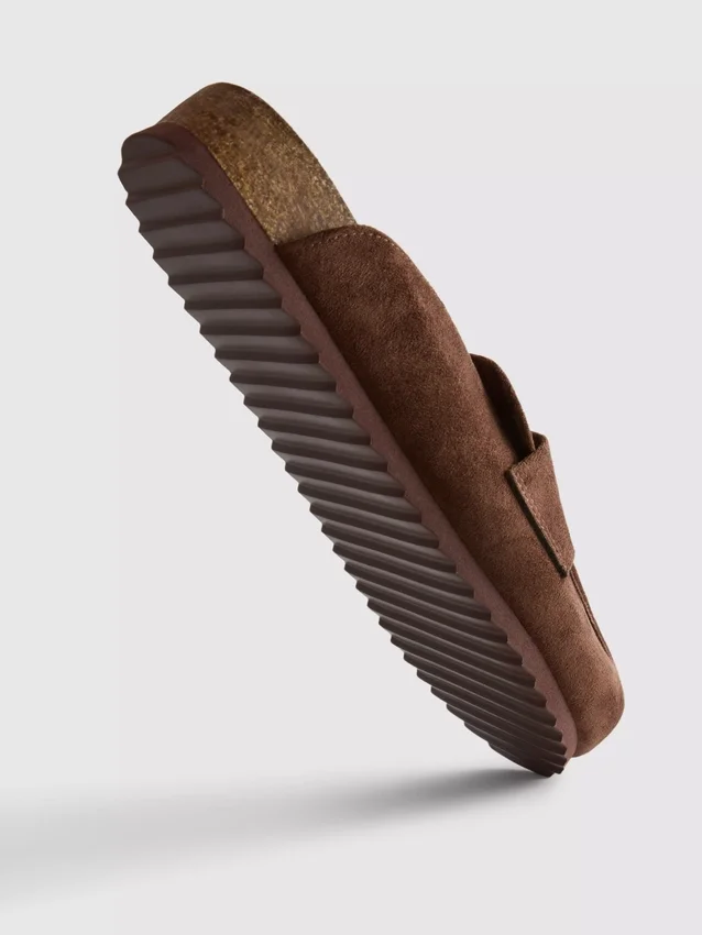 Loafer-klompsandalen
