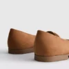 Loafers met brede pasvorm en lage neus