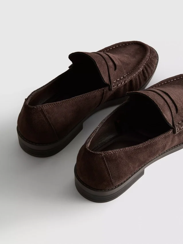 Loafers met ruches