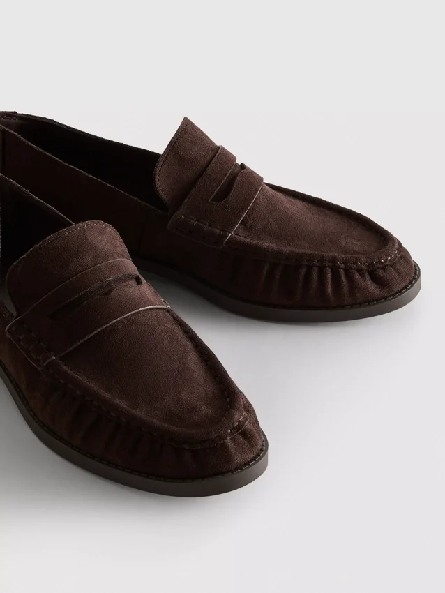Loafers met ruches