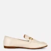 Loafers van imitatieleer met trensdetails