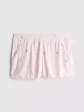 Love to Lounge pyjama-short met ruches in ijsjesprint