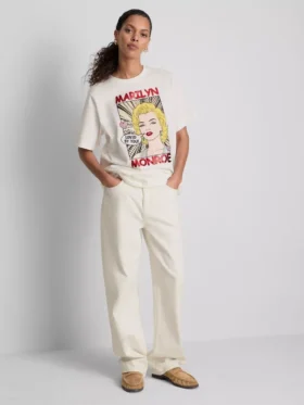Marilyn Monroe oversized katoenen T-shirt