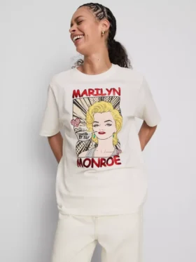 Marilyn Monroe oversized katoenen T-shirt