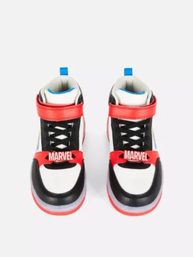 Marvel high-top sneakers met licht-effect