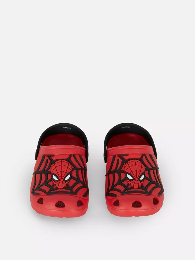 Marvel Spider-Man-klompen met achterriempje