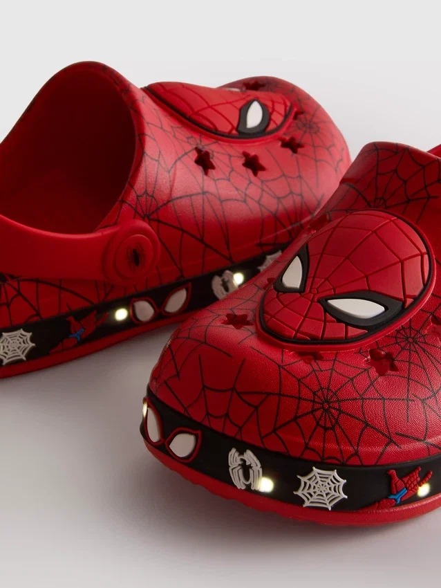 Marvel Spider-Man klompen met licht