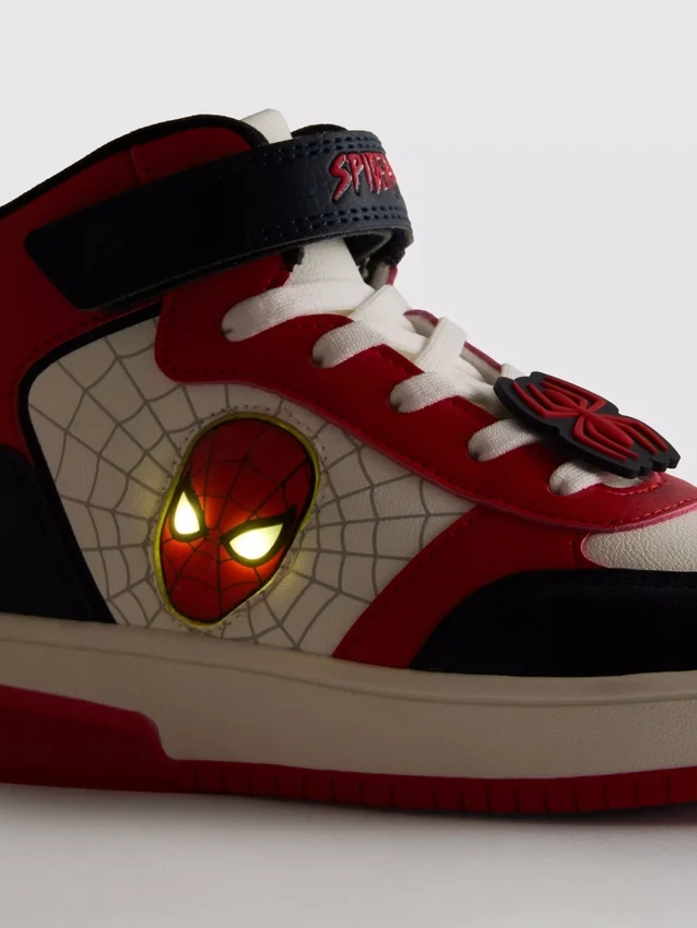 Marvel Spider-Man lichtgevende hoge Sneakers