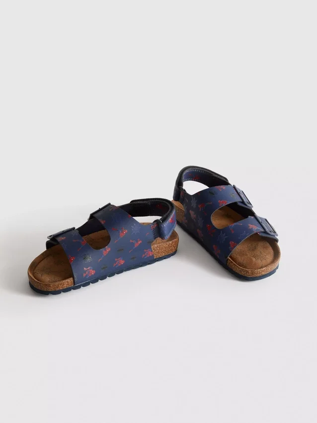 Marvel Spider-Man sandalen met dubbele gesp