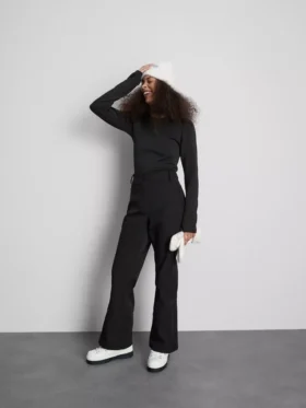 Met pluche gevoerde thermoshirt met lange mouwen