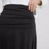 Midi-rok met sjaalzoom