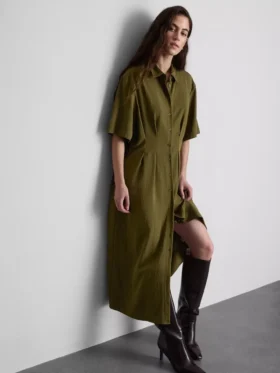 Midi-shirtjurk