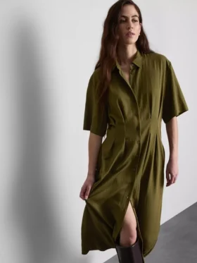 Midi-shirtjurk