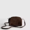 Mini-crossbodytas van imitatiesuède