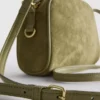 Mini-crossbodytas van imitatiesuède