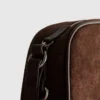 Mini-crossbodytas van imitatiesuède