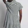 Mini-shirtjurk met kraag