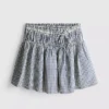 Minirok in skatermodel met gingham-ruitjes
