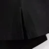 Minirok met split aan de zoom