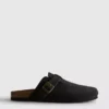 Mule-pantoffels met gesloten teen