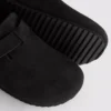 Mule-pantoffels met gesloten teen
